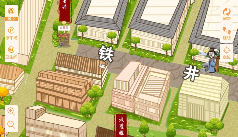 汝阳智慧景区：手绘地图与语音导览的完美融合